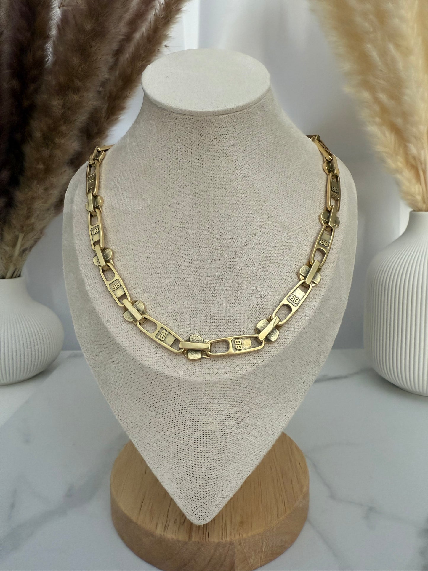 B Vintage Gold Necklace