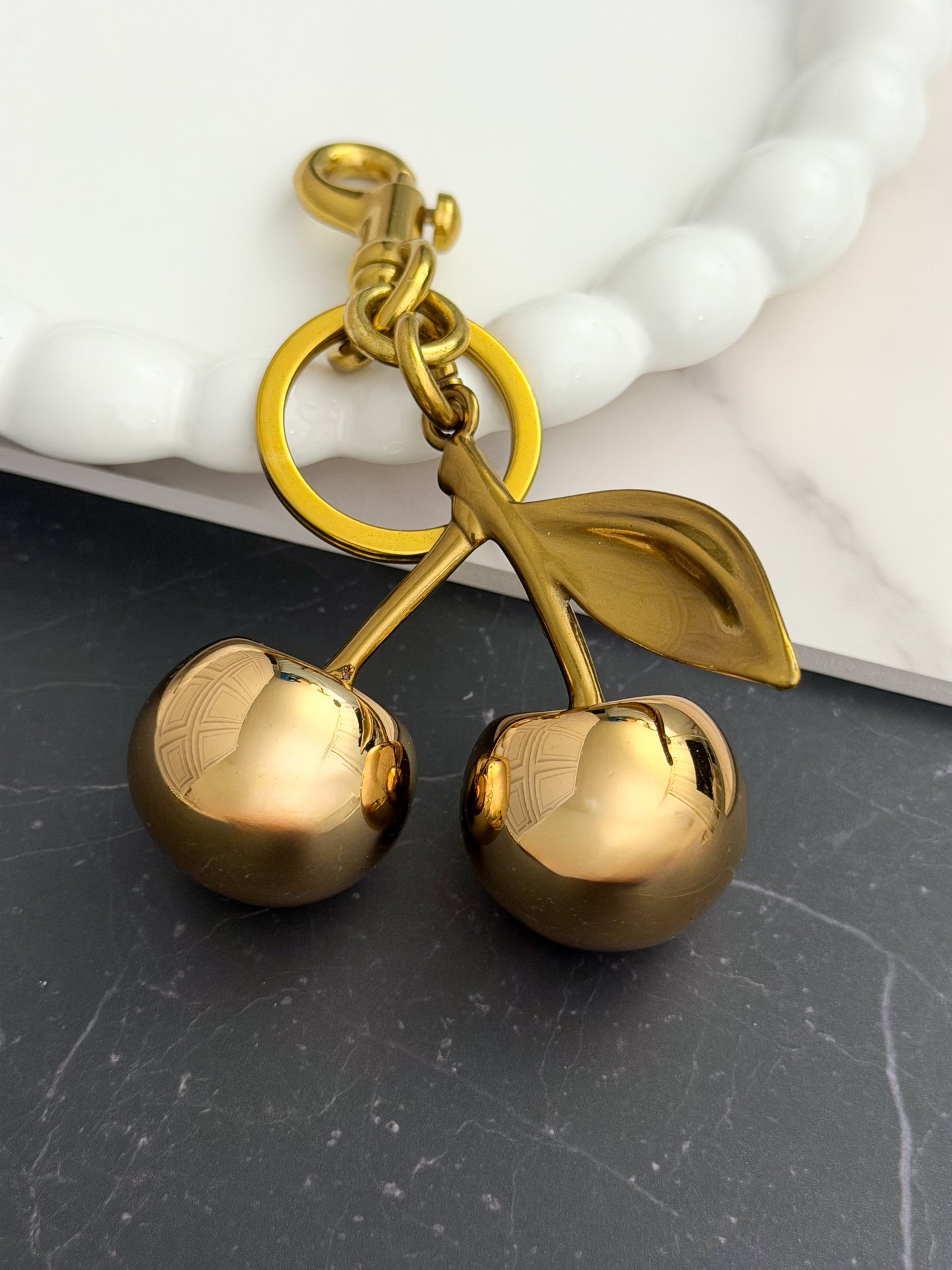 Cherry Bag Charm