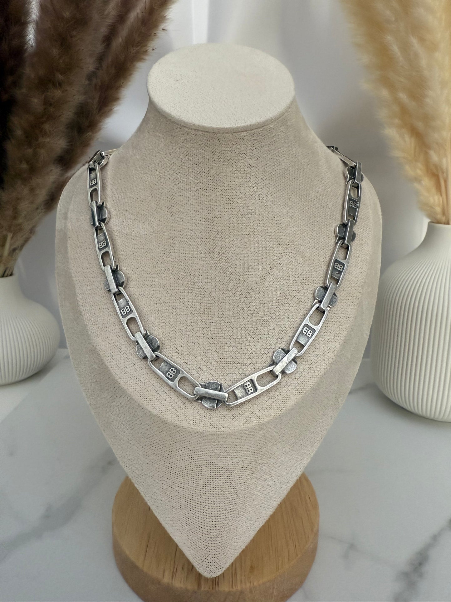 BB Vintage Silver Necklace
