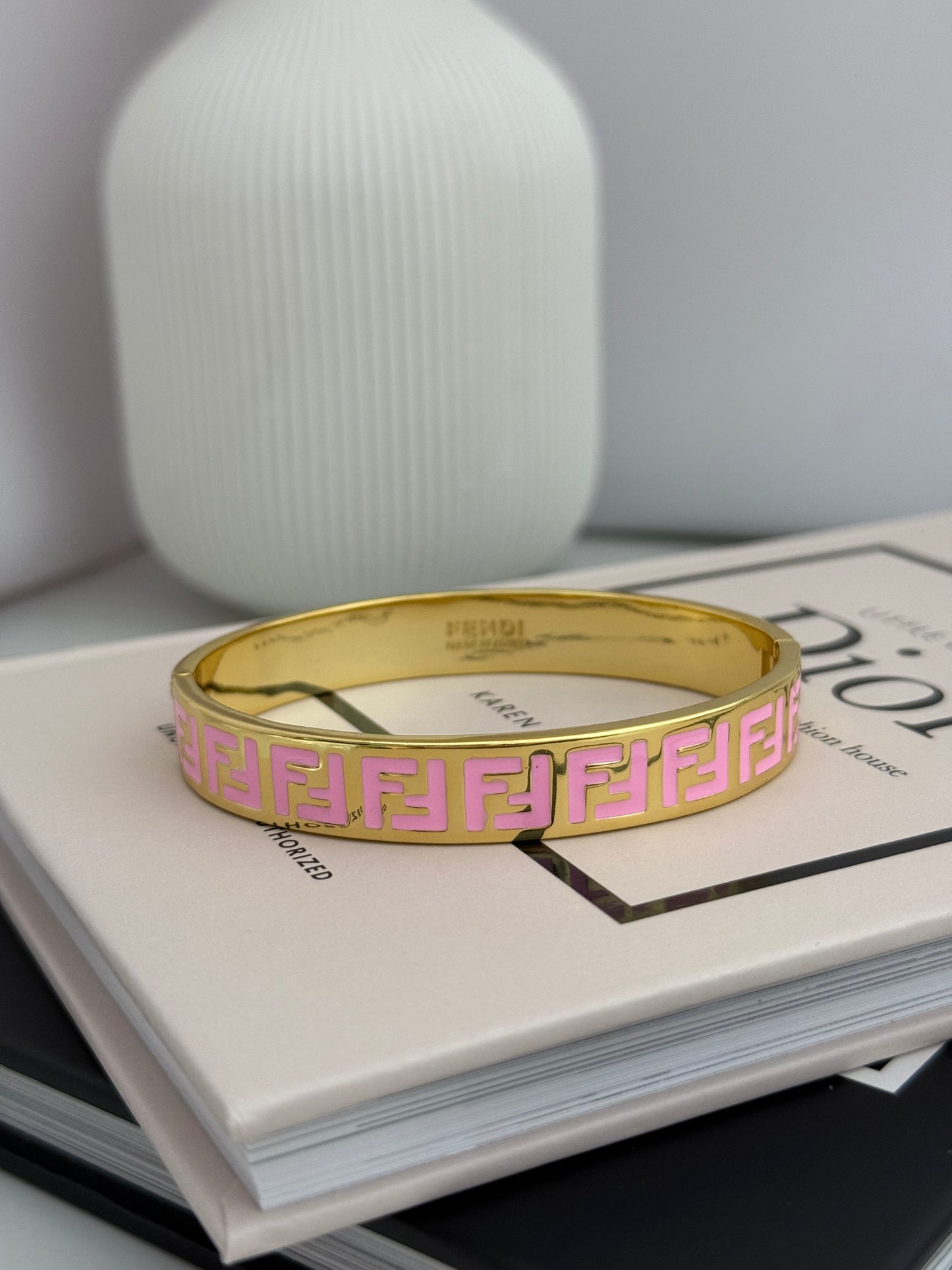 F Pink Bracelet