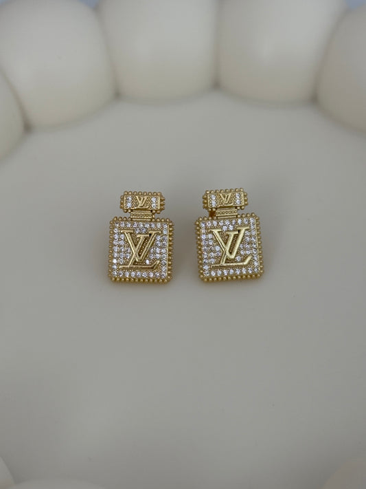 Perfume Bottle Earring