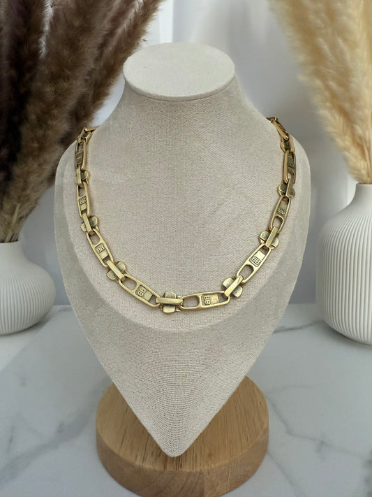 B Vintage Gold Necklace