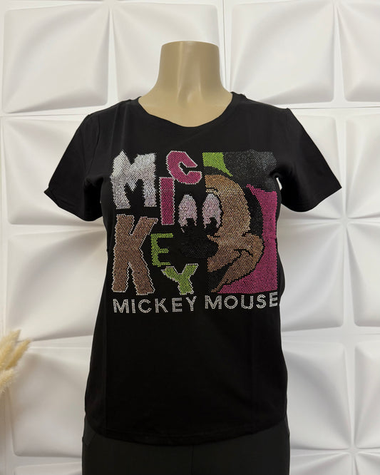 Mickey Rhinestone Tee