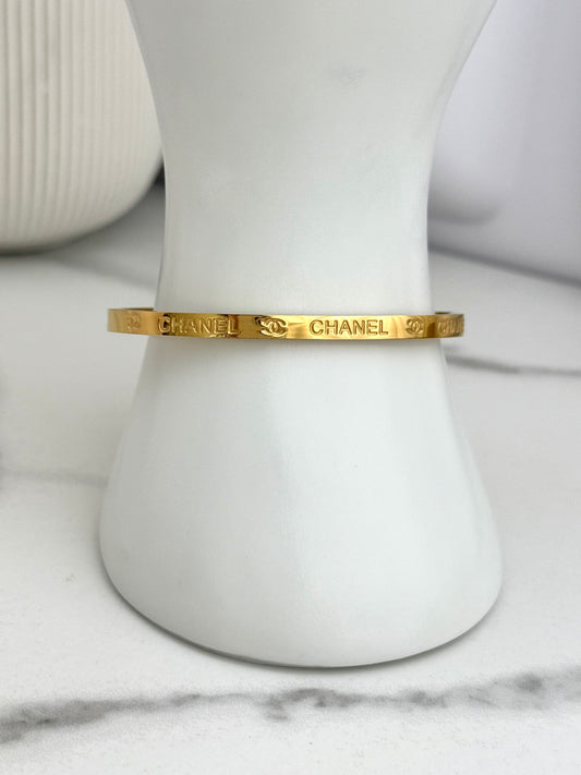 Thin Gold Bracelet