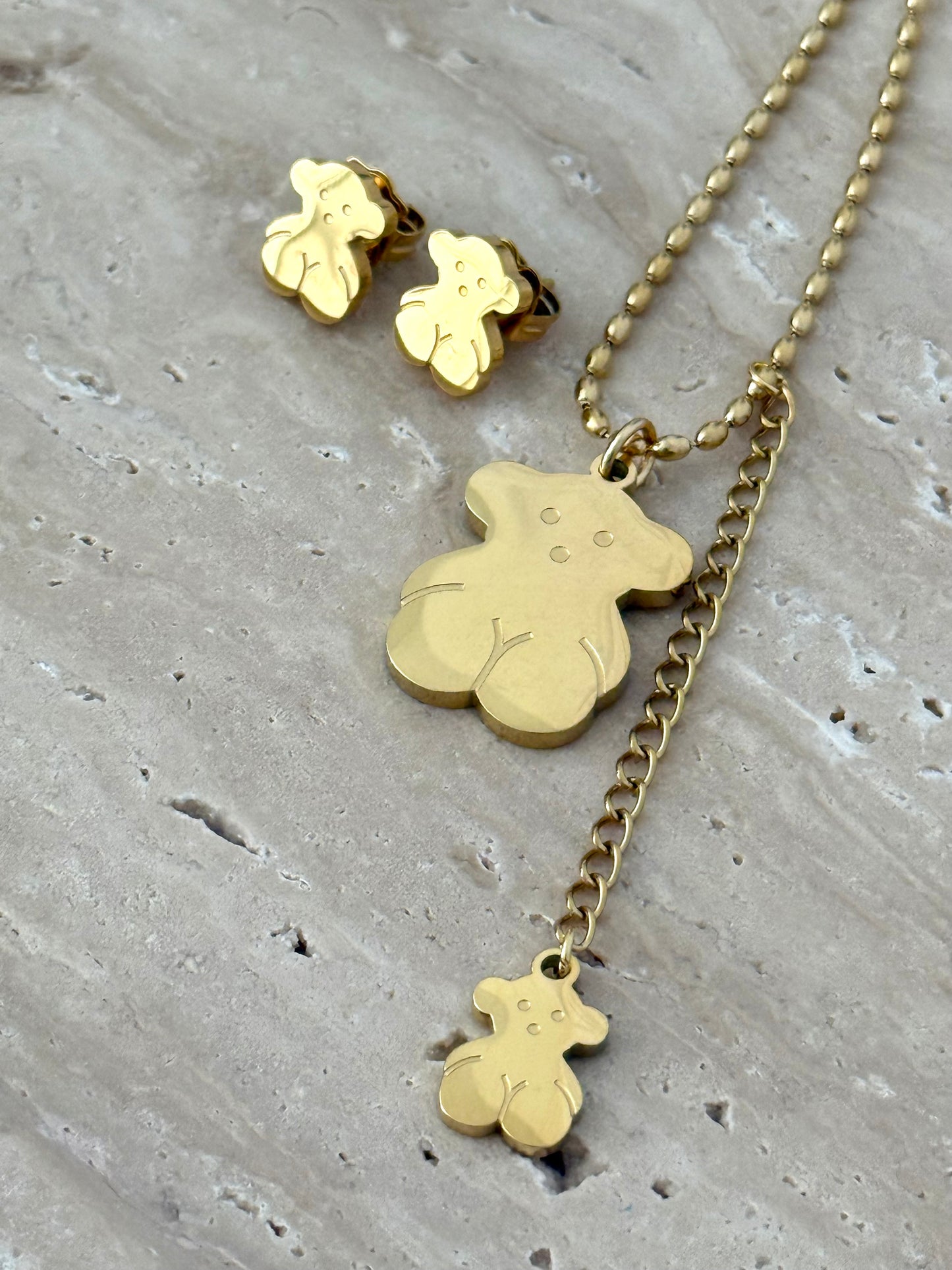 Teddy Bear Gold Set