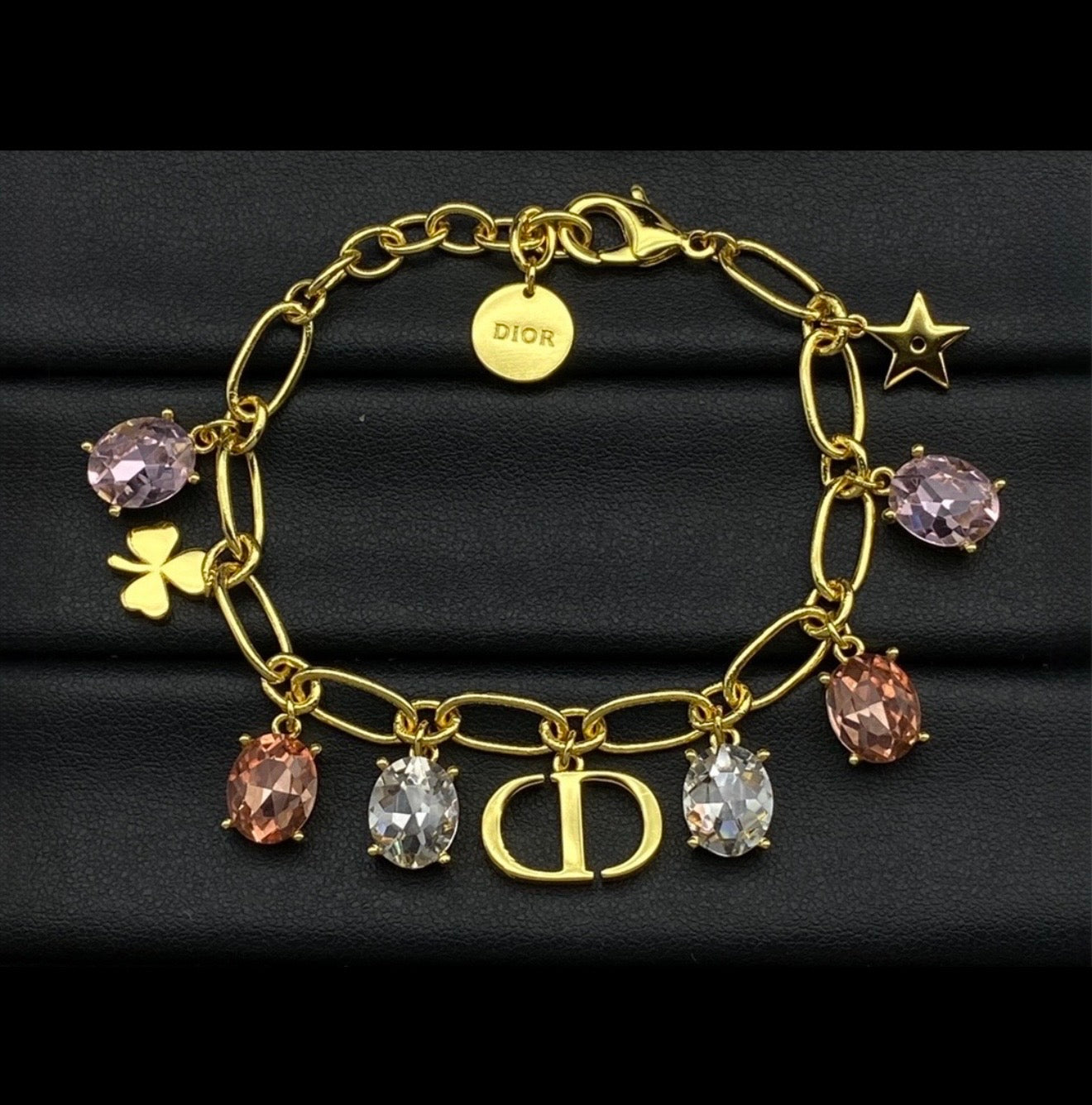 Cd Charms Bracelet