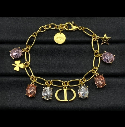 Cd Charms Bracelet