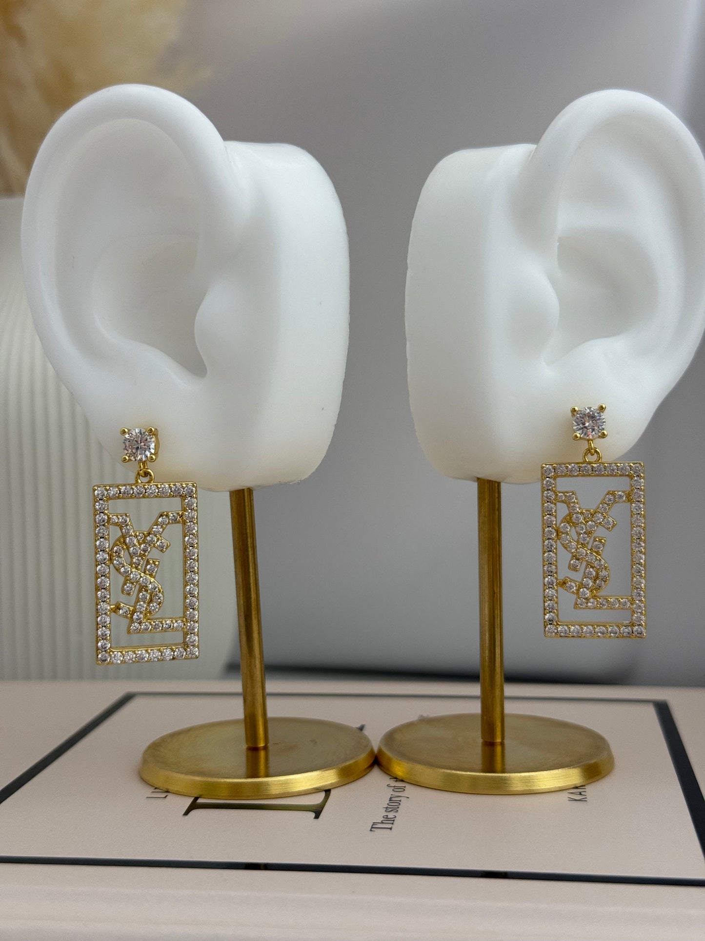 Ys Crystal Earrings