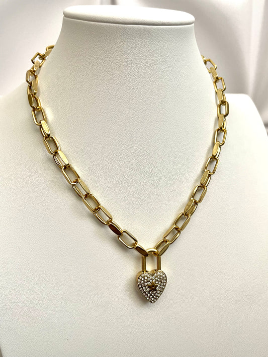 Lock Me Necklace