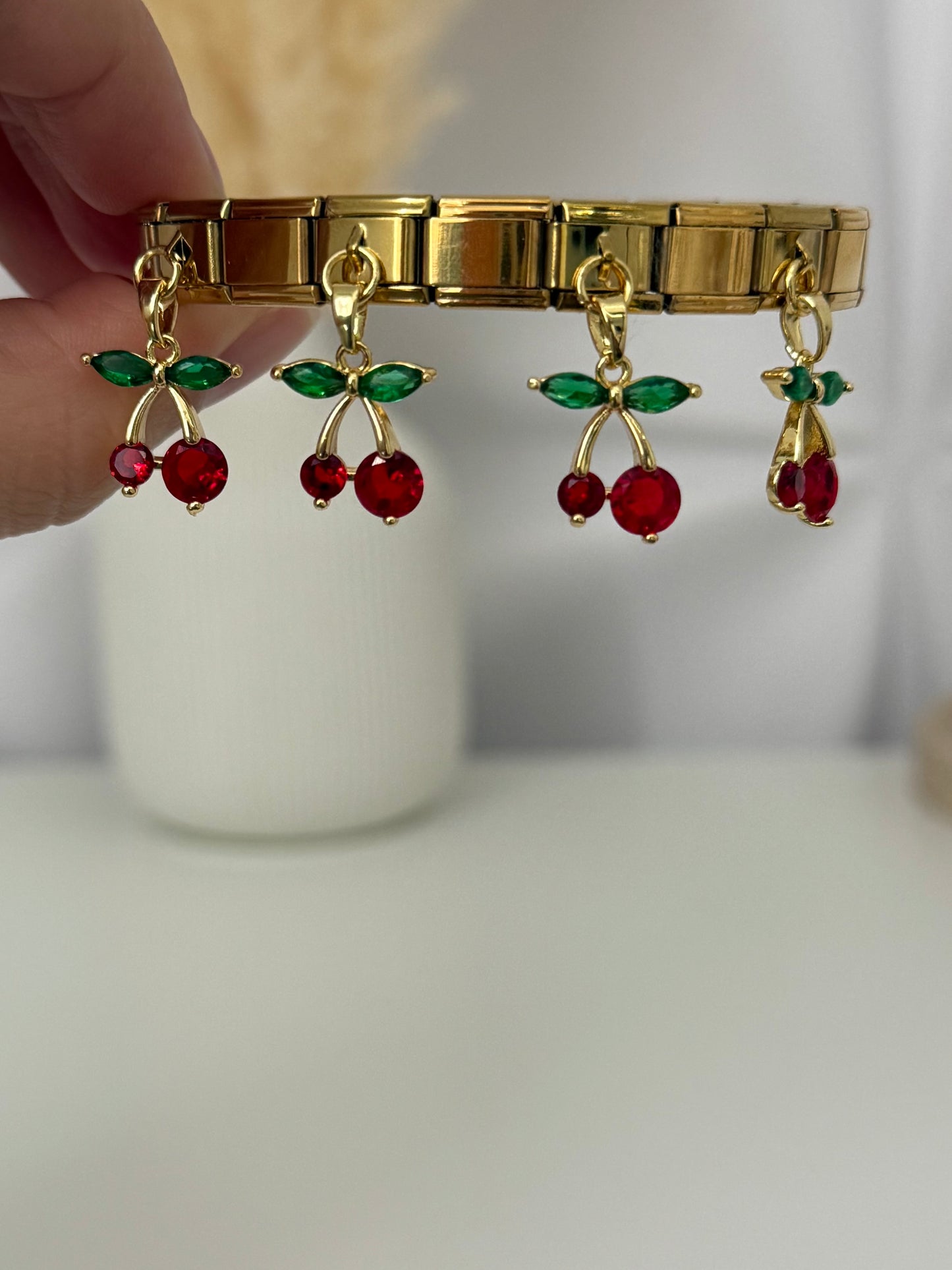 Cherry Charms Bracelet