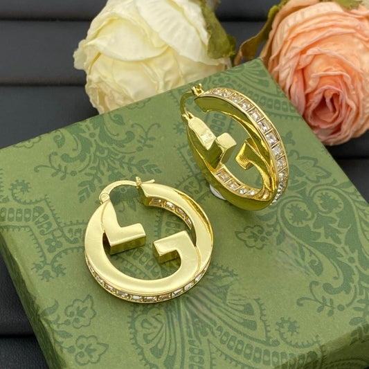 Double G Hoop Earrings