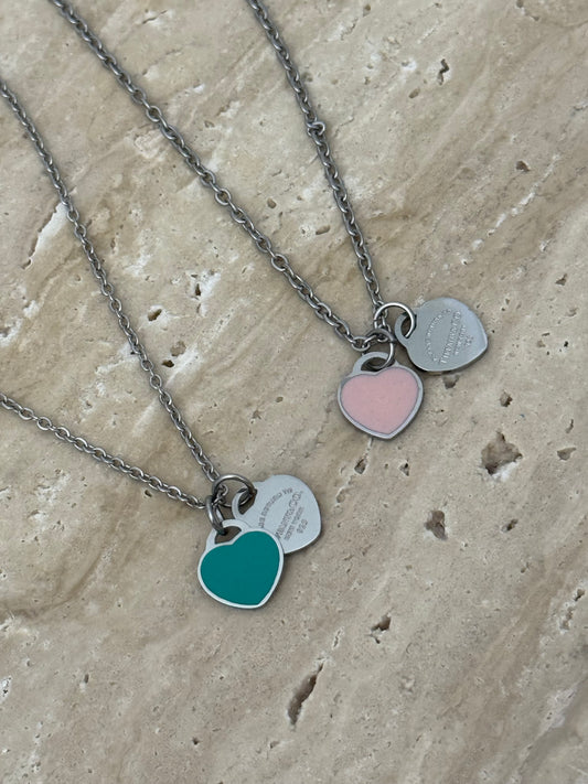 Double Heart Necklace
